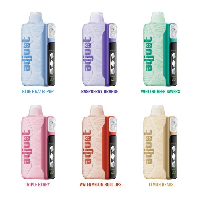 Adjust MySweet 40000 disposable vape with 40,000 puffs, perfect for long-lasting vaping at VapeNear Online Vape Shop.