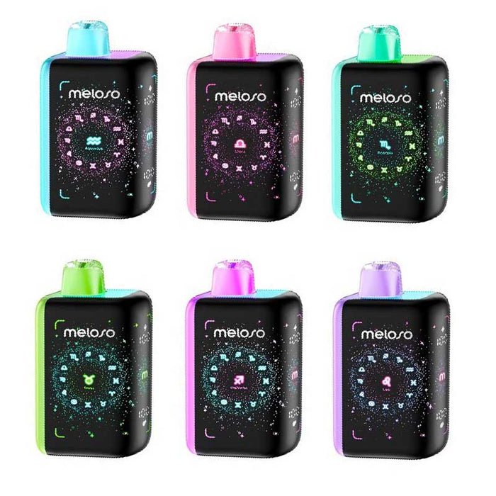Geek Bar Meloso Bar 30000 Disposable Vape – A zodiac-themed vape with 30,000 puffs, 18mL e-juice, and a 5.68-inch curved screen. Shop now at VapeNear.