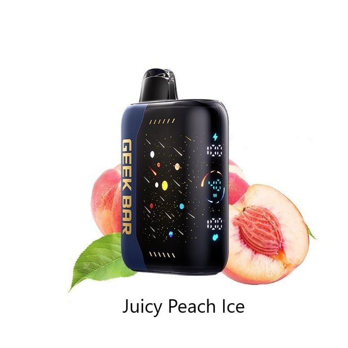 Dual mesh coil Geek Bar Pulse X DTL 25K disposable vape for smooth flavor and vapor production