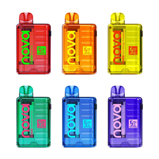 Keystone Nova 25K Disposable Vape with 900mAh rechargeable battery and dual mesh coils at VapeNearShop Online Vape Shop