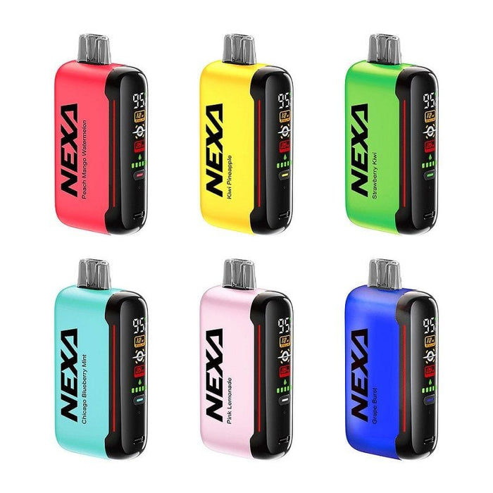 NEXA N20000 Disposable Vape – A high-capacity disposable vape with 20,000 puffs, 20mL e-juice, and an 800mAh battery. Shop now at VapeNear.