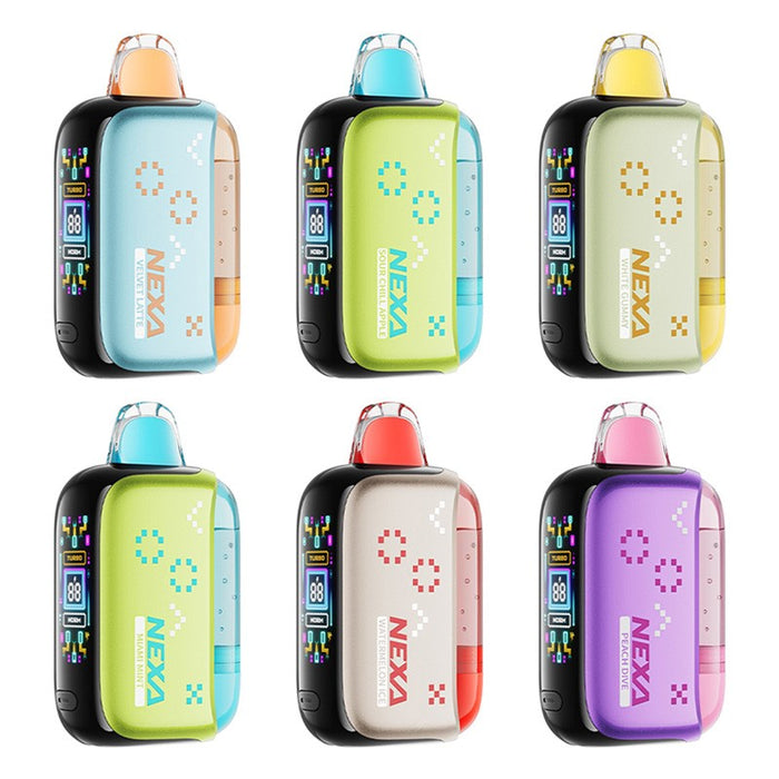 NEXA PIX 35K disposable vape with 35000 puff capacity in Smooth Mode.