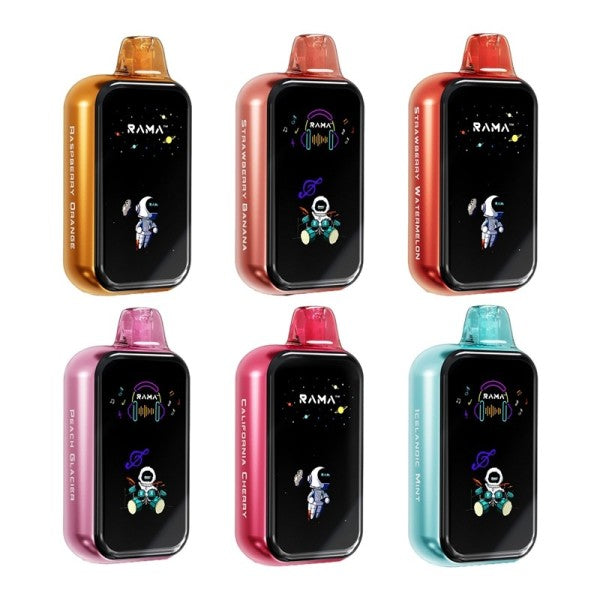 Rama Bluetooth Vape 16000 Puffs – Smart vaping with Bluetooth connectivity and massive puff capacity.