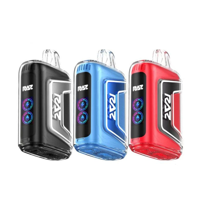 RAZ 2 TN9000 Disposable Vape โ 5% Nicotine, 9000 Puffs for Long-Lasting Vaping at VapeNear Online Shop.