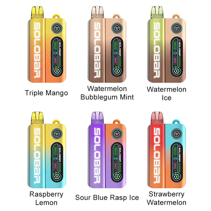 Solobar Mate 35K Disposable Vape with detachable battery and 35000 puffs – VapeNearShop