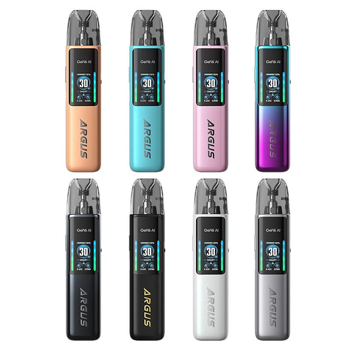 VOOPOO Argus G2 Pod System Kit with 1000mAh battery for long-lasting vaping
