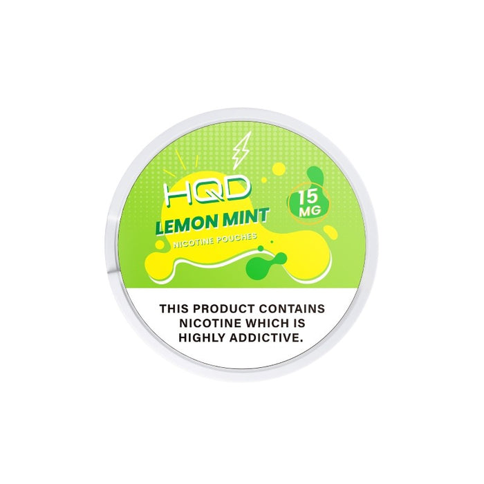 HQD Nicotine Pouches – a high-quality nicotine alternative with a variety of flavors, now available at VapeNear Online Vape Shop.