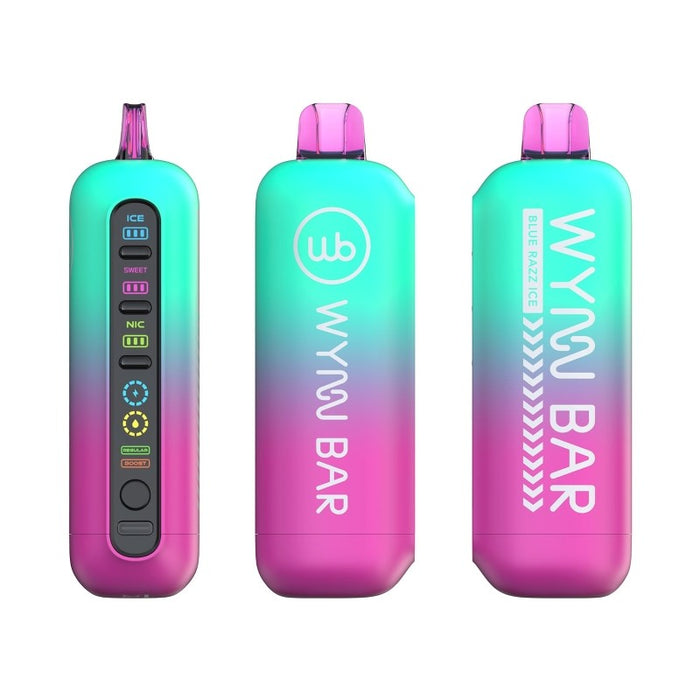 Sleek and powerful WYYN Bar 4 Adjust 50000 vape featuring adjustable airflow and bold flavors – available at VapeNear.
