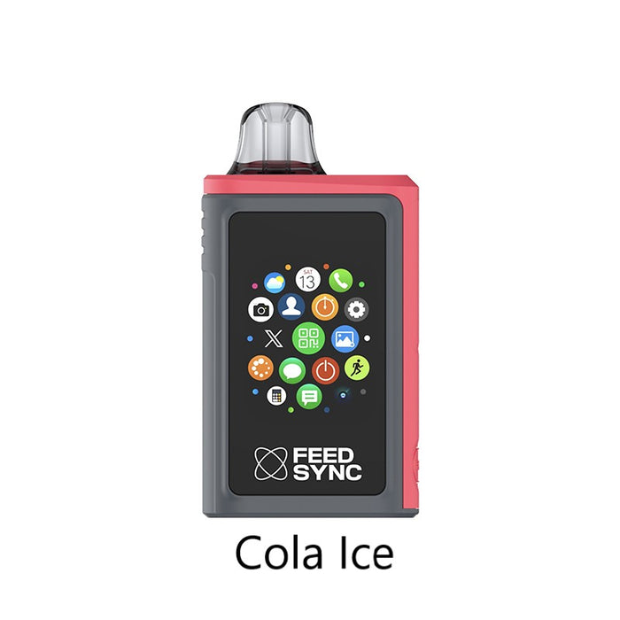 Shop the Feed Sync 30K Disposable Vape at VapeNear, featuring 30,000 puffs, rich flavors, and a sleek design for a premium vaping experience.