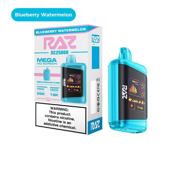 Rich Flavor Delivery with RAZ DC25000 – Smooth Hits and Consistent Performance.