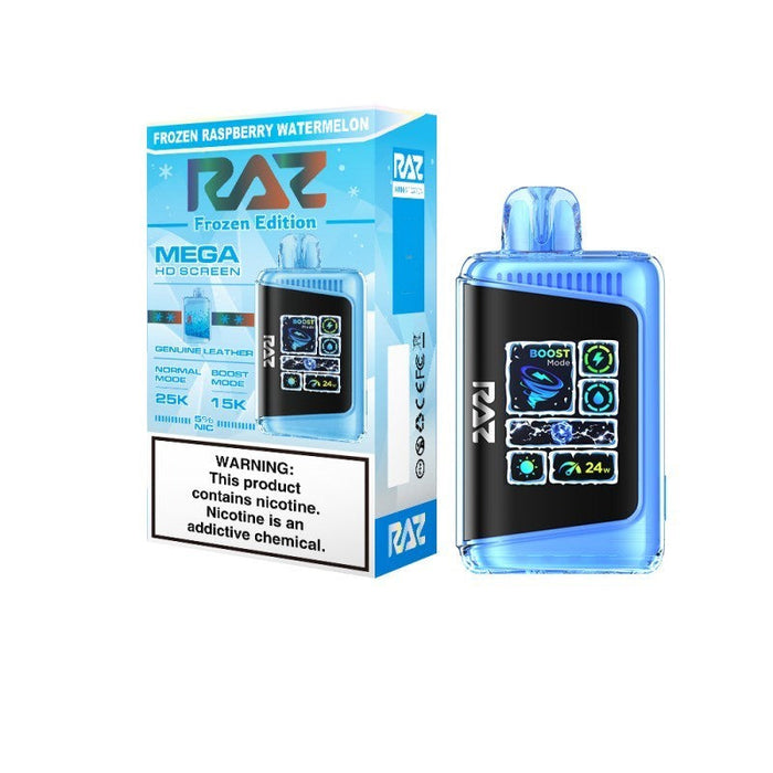 RAZ DC25000 – 18ml Pre-Filled E-Liquid for Rich and Bold Flavors.