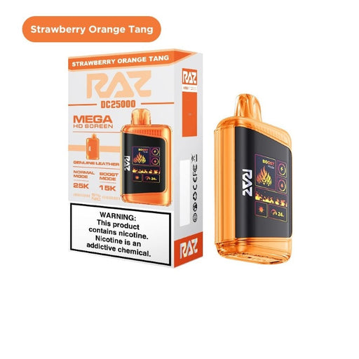 RAZ DC25000 – Rich Flavor and Dense Clouds for an Unmatched Vaping Experience.