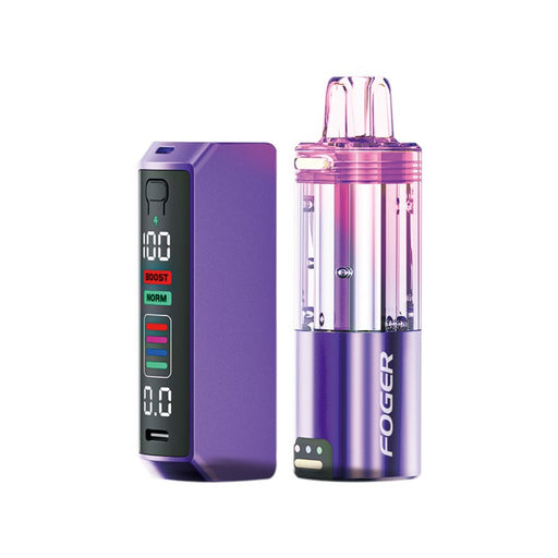 Buy Foger Switch Pro 30K Disposable Vape with a rechargeable power bank for extended use