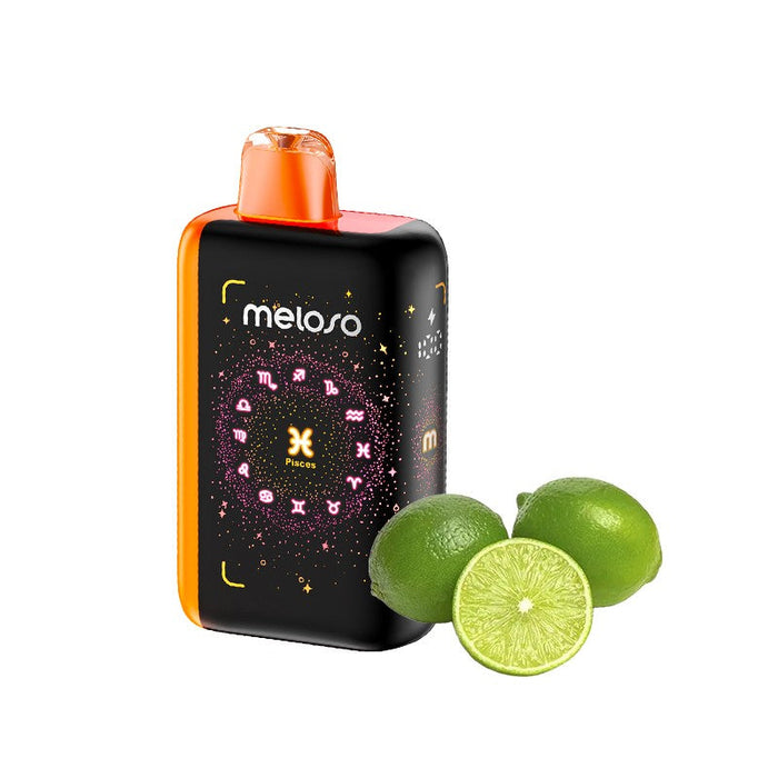 Geek Bar Meloso Bar 30K Kit – A disposable vape with 18mL e-juice, dual mesh coils, and zodiac themes. Find the best at VapeNear.