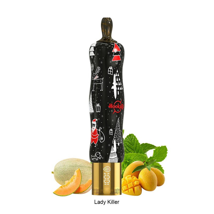Hookah-style disposable vape Olit Hookalit S with 30ml e-juice and digital display screen