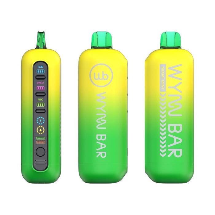 Durable WYYN Bar 4 Adjust 50000 disposable vape with a massive 50,000 puff capacity, ideal for on-the-go use at VapeNear.