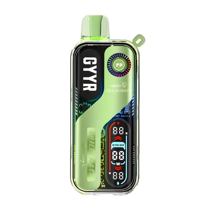 GYYR Wynn Bar Challenger 30K Disposable Vape – a top-rated disposable device with 30,000 puffs, perfect for vapers seeking convenience and performance at VapeNear.