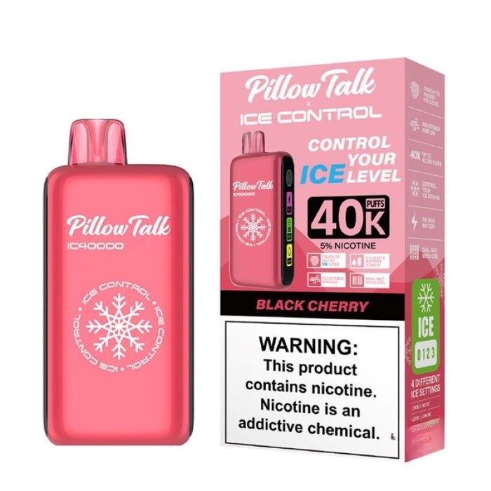 Pillow Talk IC40000 Vape – Featuring 4 ice levels, dual Neo Mesh coils, and a 700mAh rechargeable battery. Explore premium disposable vapes at VapeNear.