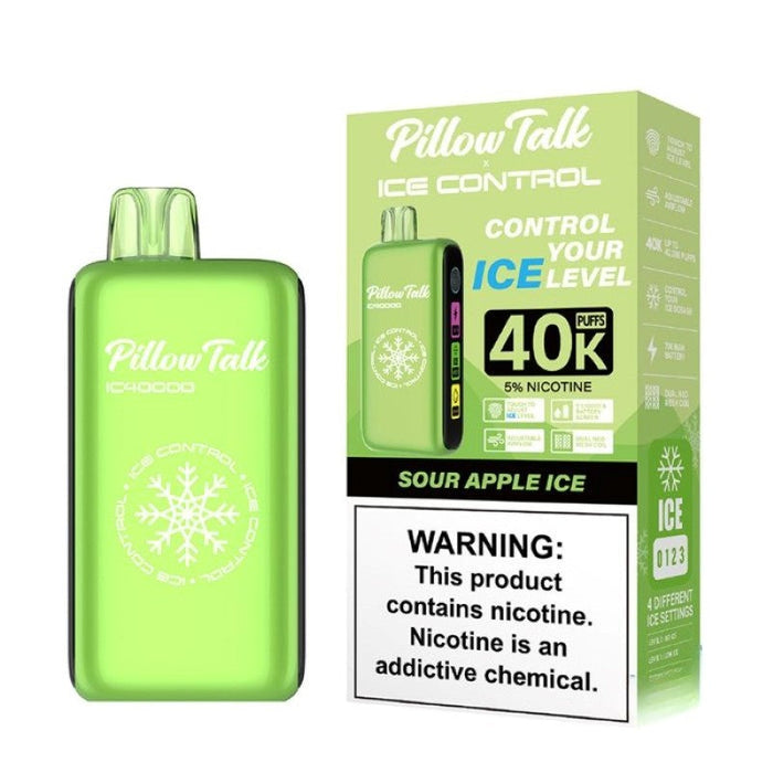 Pillow Talk IC40000 Disposable Vape – A sleek and innovative vape with 40,000 puffs, dual Neo Mesh coils, and adjustable ice levels. Shop now at VapeNear.