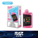 RAZ LTX 25K Disposable Vape with a sleek design and LED screen for a modern look.