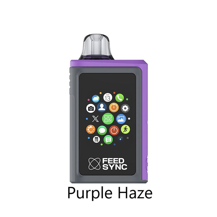 Shop the Feed Sync 30K Disposable Vape at VapeNear, offering 30,000 puffs, exceptional flavor delivery, and a hassle-free vaping experience.