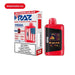 RAZ DC25000 – Triple Wattage Control for Customizable Vaping Sessions.