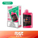 RAZ LTX 25K Disposable Vape with MTL vaping for a traditional and smooth inhale.
