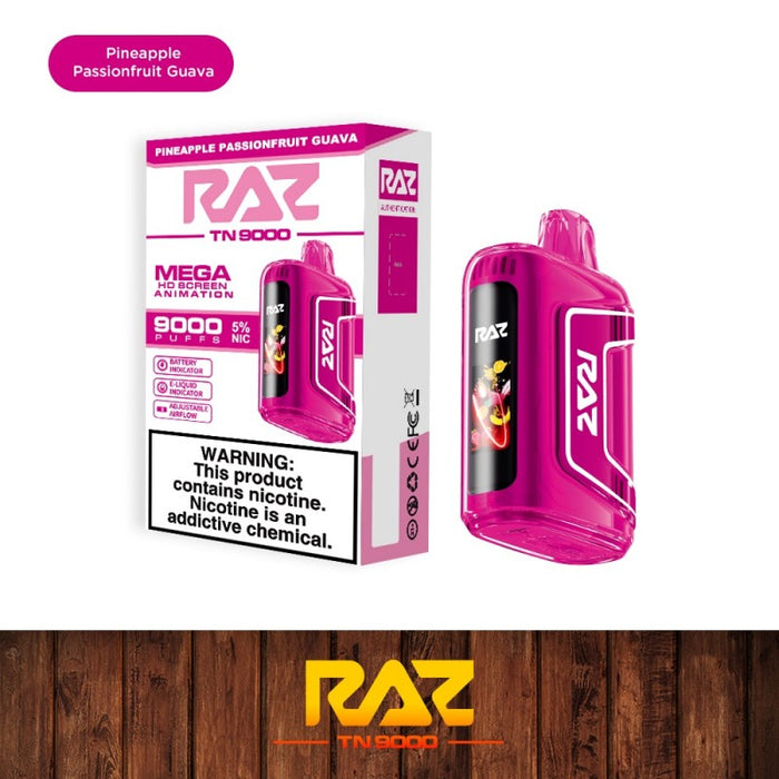 High-Performance RAZ 2 TN9000 – Delivers Dense Clouds and Bold Flavors at VapeNear.