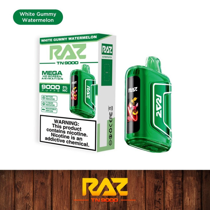 RAZ 2 TN9000 – Stylish Design Meets Long-Lasting Performance at VapeNear Online Shop.