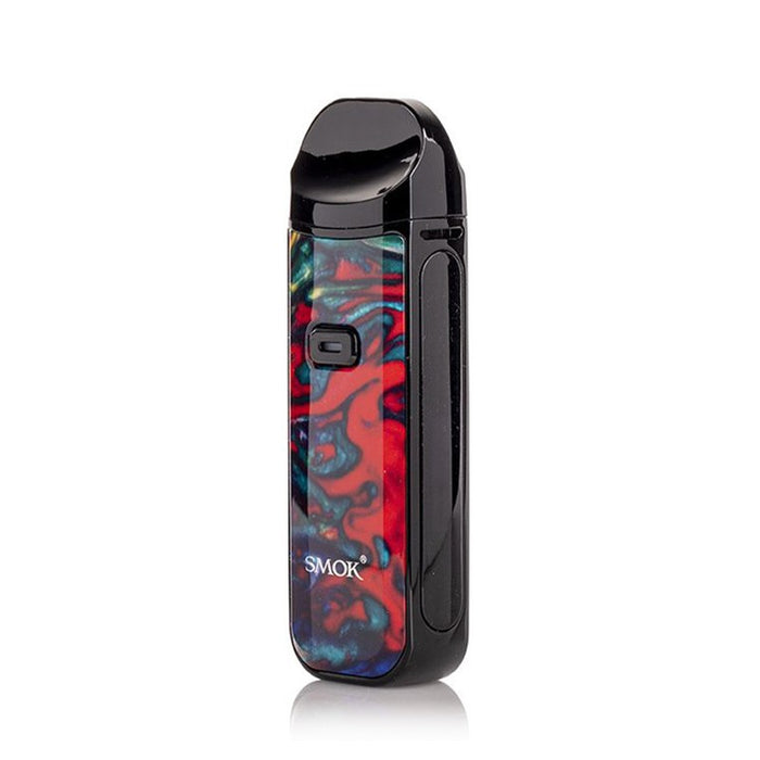 Multiple color options of SMOK Nord 2 Pod Kit, including Black Cobra, 7-Color Oil, and Gold for style-conscious vapers