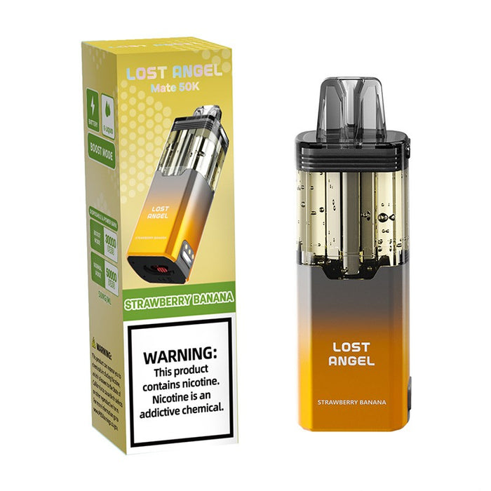 Pre-filled 20ml Lost Angel Mate 50K Disposable Pod delivering strong 5% nicotine strength at VapeNearShop