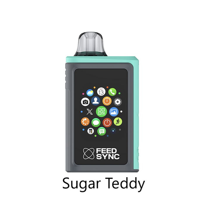 Discover the Feed Sync 30K Disposable Vape at VapeNear, featuring a massive e-liquid capacity, smooth draws, and a stylish, compact design.