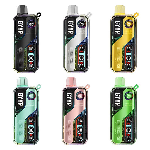 GYYR Wynn Bar Challenger 30K Disposable Vape at VapeNear – a high-performance, long-lasting disposable vape with 30,000 puffs and sleek design.