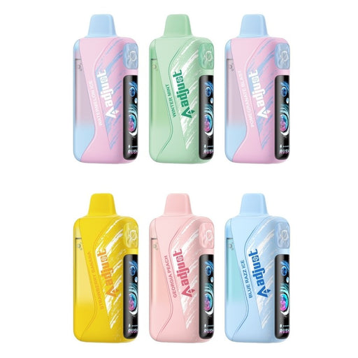 Adjust Myrusher 40K Disposable Vape with transparent pod and dual mesh coils for maximum flavor at VapeNear Online Vape Shop.