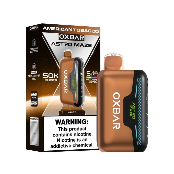 Premium disposable vape with 50,000 puffs and fast USB-C charging