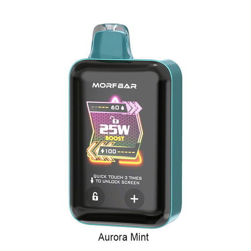 SMOK MORF BAR Touch 20K Disposable Vape with a touch screen and customizable settings for a premium vaping experience.