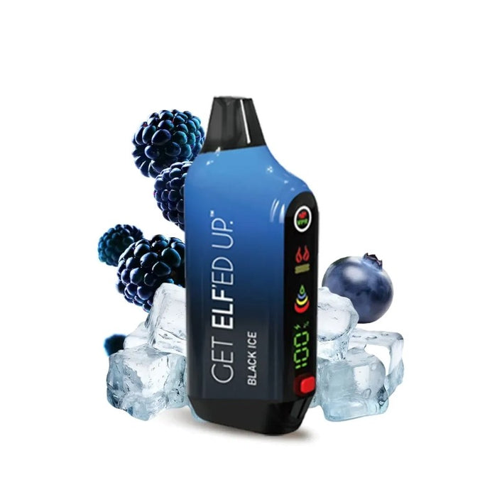 Get ELF'ED Up disposable vape in Strawberry Watermelon flavor with airflow control