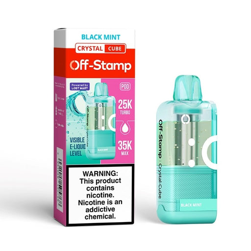 Off-Stamp Crystal Cube 35K vape pod with 17ml prefilled e-liquid – VapeNearShop