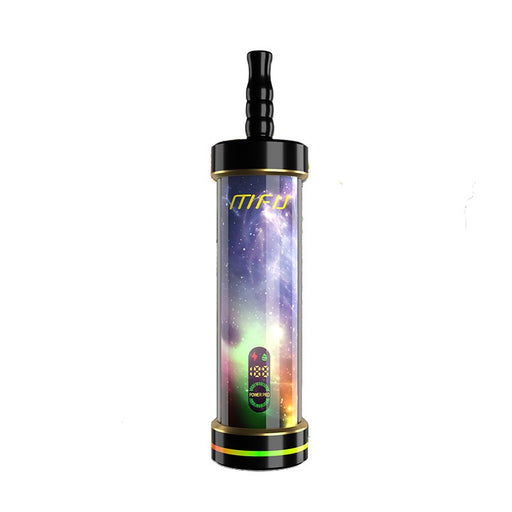 High-capacity 1600mAh rechargeable MFU Shisha X2 60K disposable vape for smooth clouds and rich flavor.