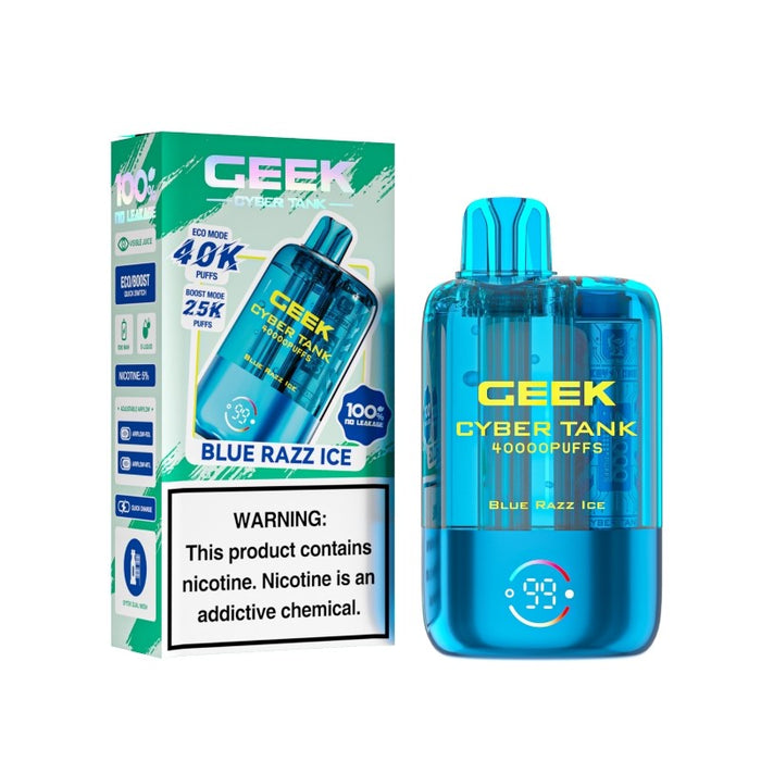 Ceek Cyber Visible Tank 40K vape with 5% nicotine strength and premium flavor delivery – VapeNearShop