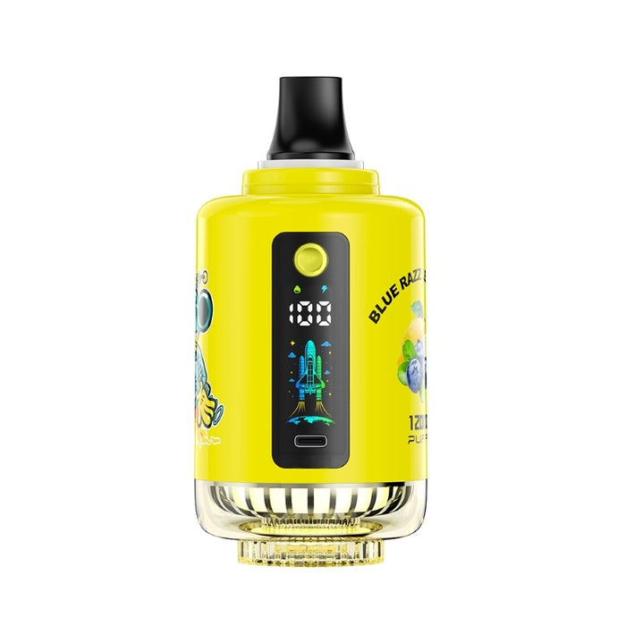 ATVS 120K 120,000 puff hookah with premium flavors like Blackberry Ice and Lemon Mint.