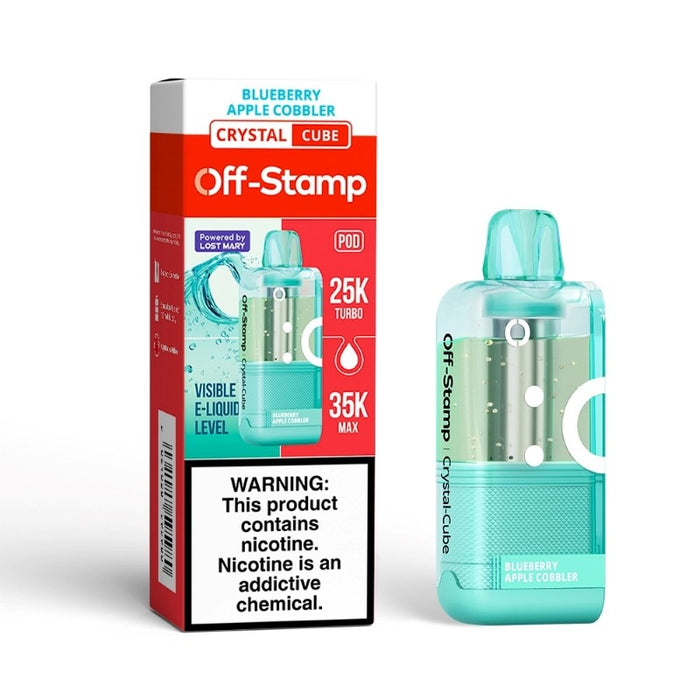 Buy Off-Stamp X Cube Crystal Cube 35K disposable vape pod online