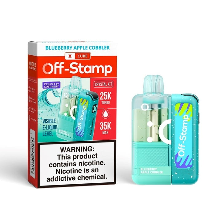 Off-Stamp 35K puff disposable vape with reusable charging dock