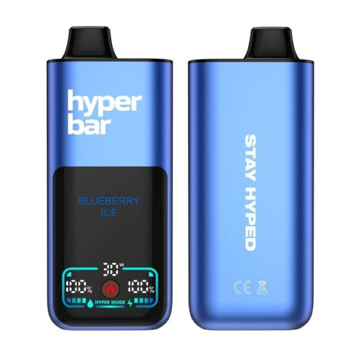Rechargeable Hyper Bar 70K disposable vape with 30ml prefilled e-liquid at VapeNearShop