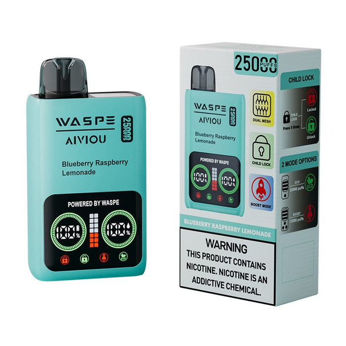 Sleek and stylish Waspe 25000 Disposable Vape with a variety of flavors, available at VapeNear.