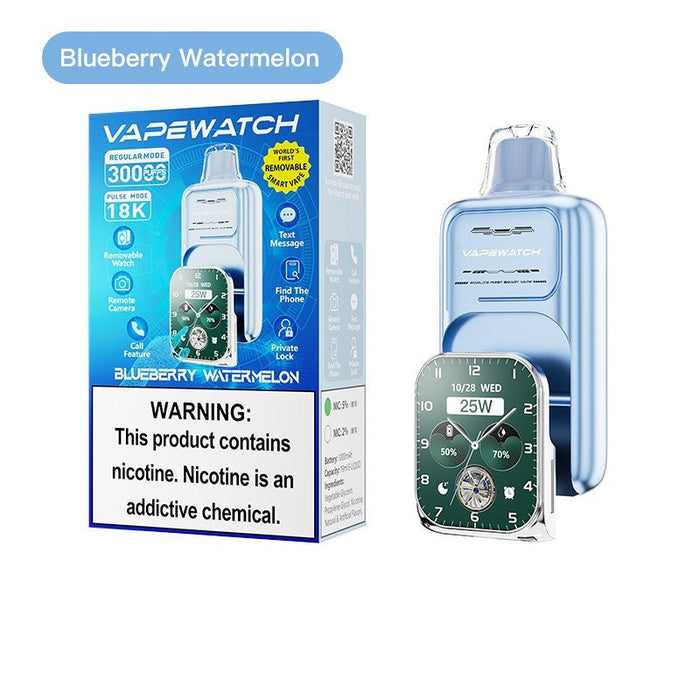 Shop JNR VapeWatch 30K at VapeNear: The next-gen disposable vape with advanced features and bold flavors.