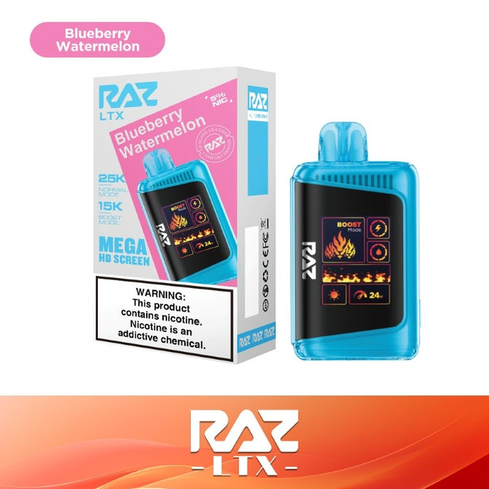 RAZ LTX 25K Disposable Vape with temperature control for a consistent vaping experience.