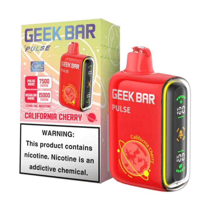 Geek Bar Pulse 15000 Disposable Vape – A premium disposable vape with 16mL e-juice, 650mAh battery, and ergonomic design. Shop now at VapeNear.