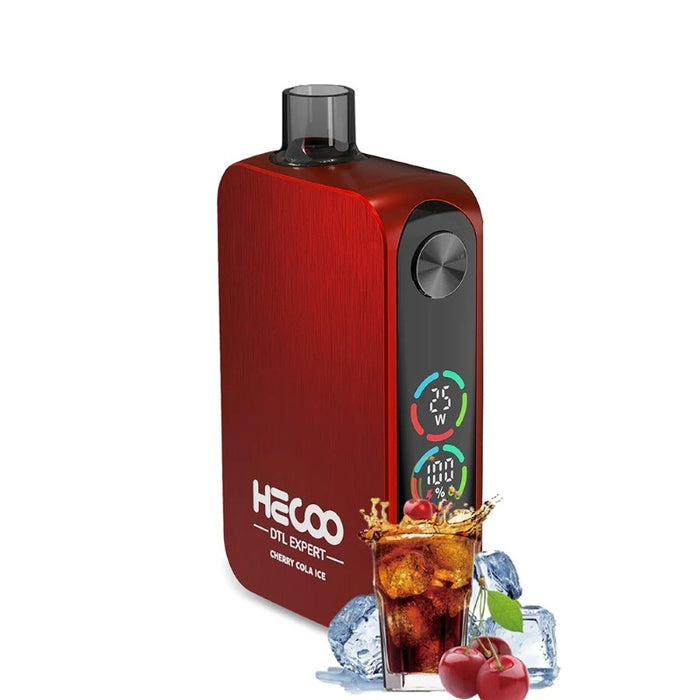 Hecoo Space 30K disposable vape device with adjustable airflow for DTL vaping