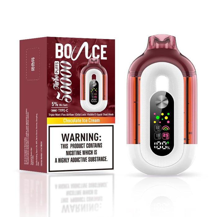 Get the best deals on the Bounce Turbo 50K Disposable Vape—available now at VapeNear Online Vape Shop.